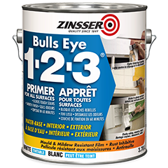 Tools Zinsser® Bulls Eye 1-2-3® Water-Base Primer